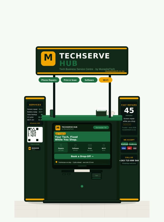TechServe Hub Kiosk